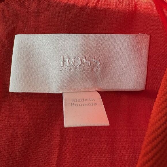 Hugo Boss‎ Deazema Twill Jersey Sheath Dress Womens Size 6 (1003) - Picture 5 of 9